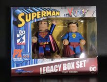 Load image into Gallery viewer, SUPERMAN LEGACY Box Set 2018 SDCC Exclusive Vinyl Figures Vinimates