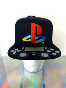 2020 BioWorld Sony - PlayStation Controller & Logo Snapback Hat - Youth OSFM