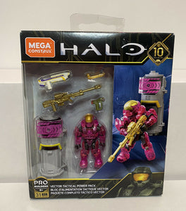 MEGA Construx HALO Micro Action Figure Set: VECTOR TACTICAL POWER PACK (31 pcs)