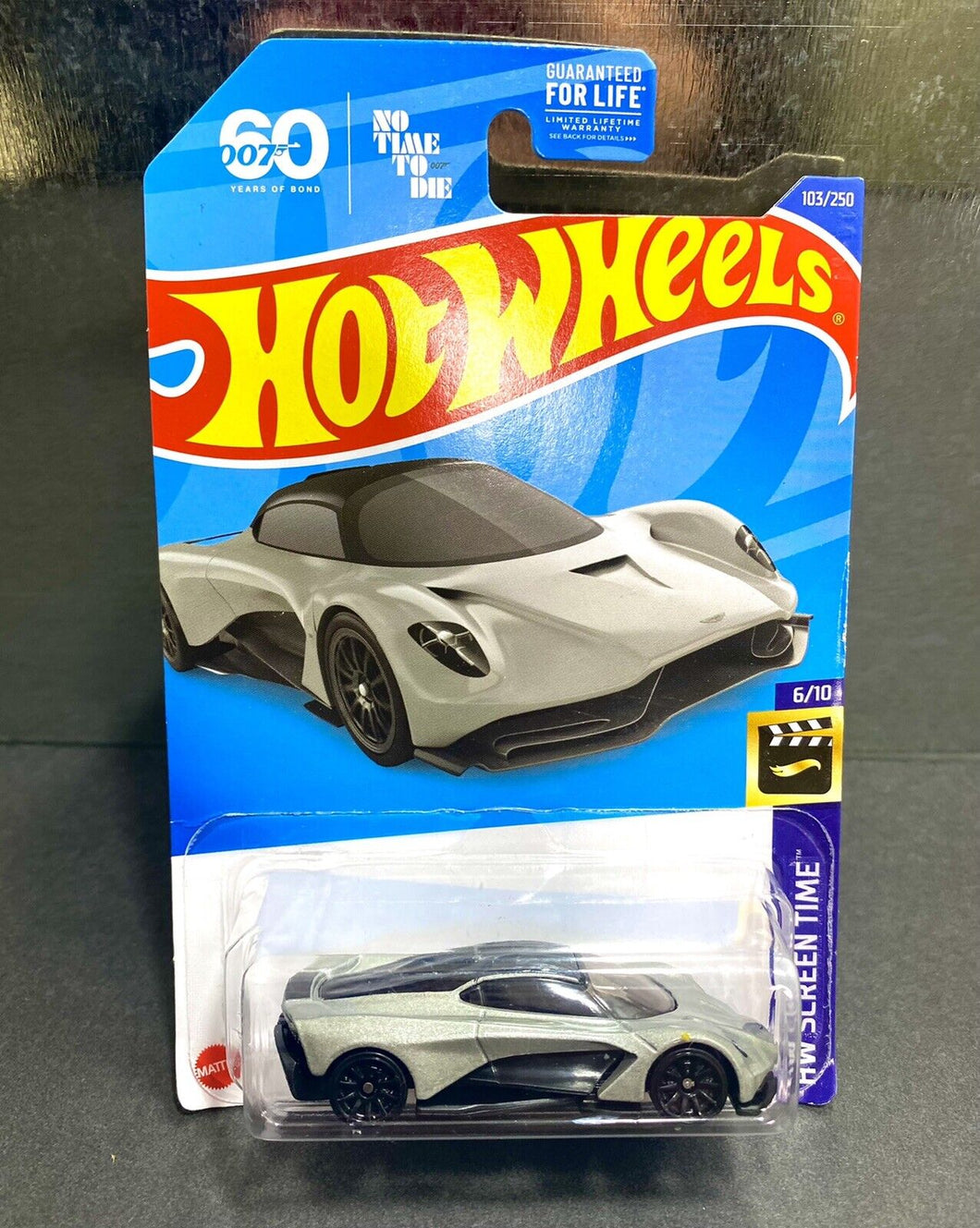 2021 Hot Wheels - No Time To Die 007 - ASTRON MARTIN VALHALLA CONCEPT - (6/10)