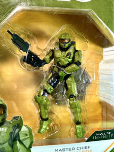 2020 World of Halo Infinite Series 2 4in Figure: MASTER CHIEF (w/ Assault Rifle)