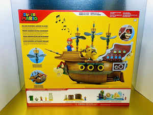 2021 JAKKS Pacific Super Mario - Deluxe Bowser’s Airship Playset