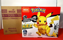 Load image into Gallery viewer, 2020 Mega Construx Wonder Builders - Pokémon - Jumbo PIKACHU Set (825 pieces)