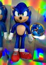 Load image into Gallery viewer, 2022 JAKKS Sonic the Hedgehog 2 Movie - 13 Inch Talking Sonic Plush