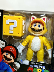 2023 JAKKS The Super Mario Bros. Movie - CAT MARIO Action Figure