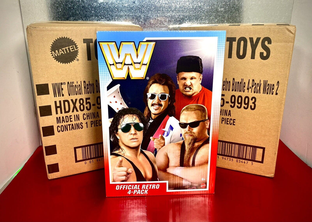 2022 Mattel Creations - WWE Retro Wave 2 Action Figure Set (EXCLUSIVE!)