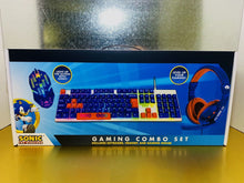 Load image into Gallery viewer, 2021 SAKAR - Sonic The Hedgehog Gaming Combo Set With Keyboard, Headset, &amp; Mouse