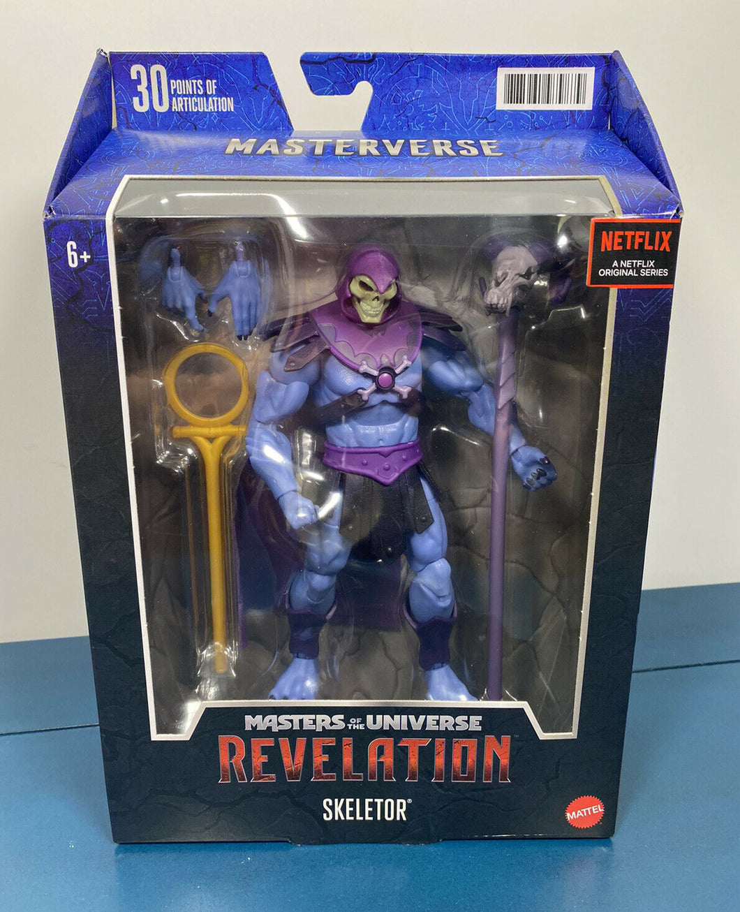 MOTU Revelation SKELETOR Masters of the Universe Netflix Mattel Figure