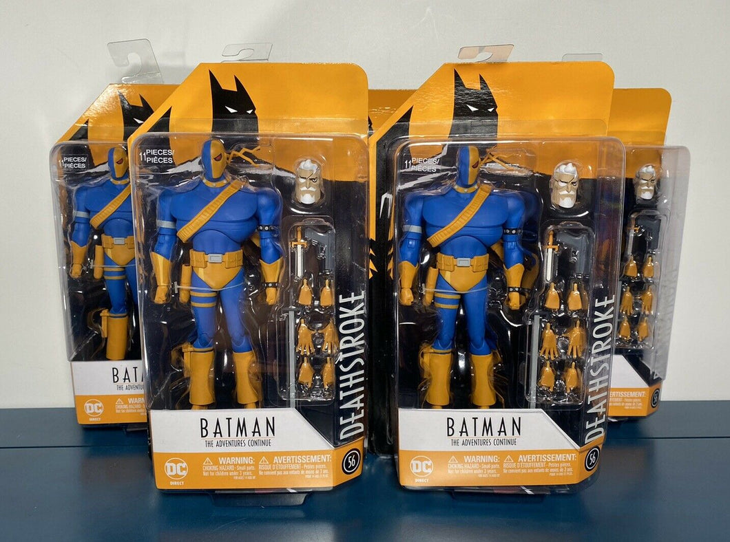 2021 DC Collectibles - Batman: The Adventures Continue - DEATHSTROKE Figure #56