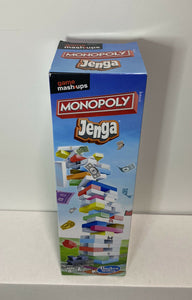2019 Hasbro Game Mash-Ups- JENGA Monopoly Edition Game