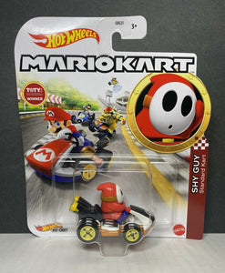 2020 HOT WHEELS MARIO KART: SHY GUY (STANDARD KART) DIE-CAST