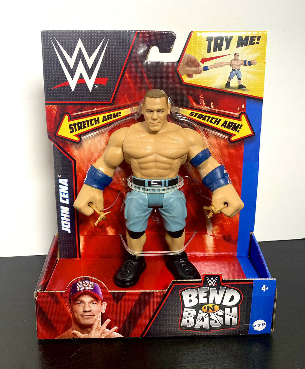 2022 Mattel - WWE Bend ‘N Bash Action Figure: JOHN CENA