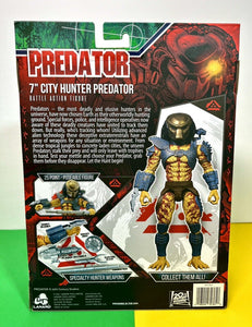 2021 Lanard - Predator Hunter Series - PREDATOR (CITY HUNTER) 7” Action Figure