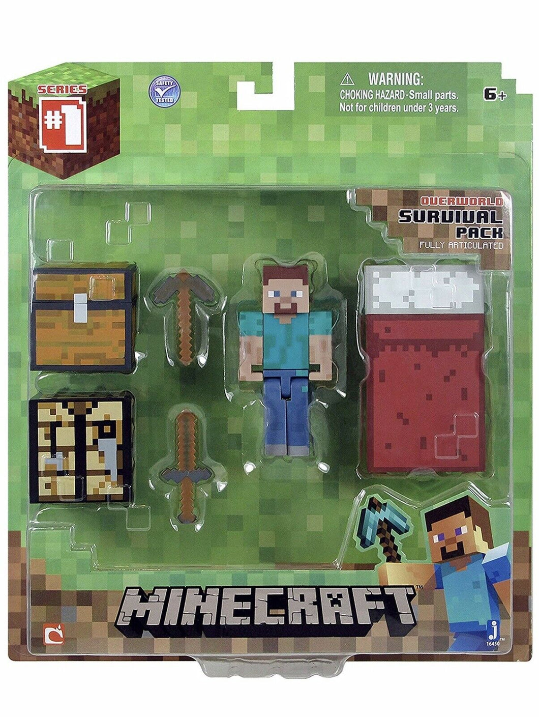 Minecraft Overworld Core Player Survival Pack, Series 1