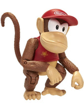 Load image into Gallery viewer, 2015 JAKKS Pacific World of Nintendo Donkey Kong: DIDDY KONG Action Figure