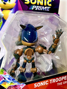 2024 JAKKS Pacifc Sonic Prime [Netflix] Figure: SONIC TROOPER (The Grim)