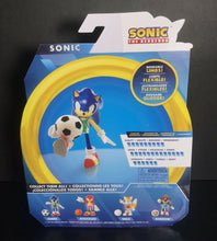 Load image into Gallery viewer, 2020 JAKKS Pacific Sonic The Hedgehog 4&quot; Soccer Sonic Action Figure