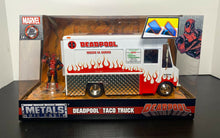 Load image into Gallery viewer, 2018 Jada Toys Marvel’s DEADPOOL TACO TRUCK Metals Die-Cast Collectibles