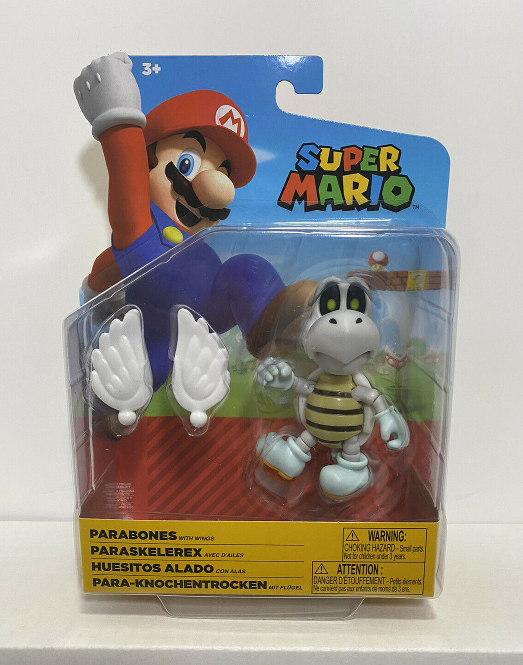 2021 JAKKS Pacific World of Nintendo Action Figure: PARABONES (w/ Wings)