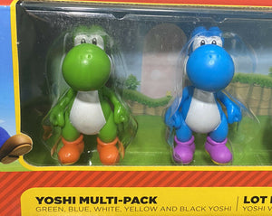 2019 JAKKS Pacific World of Nintendo 5-Figure Yoshi Multi-Pack