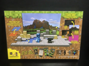 Mattel Minecraft 3.25 Comic Maker Studio Biome Playset