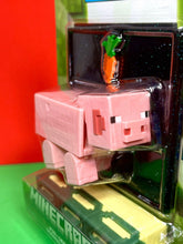 Load image into Gallery viewer, 2023 Minecraft Build-a-Portal Action Figure: PIG (w/ Carrot)