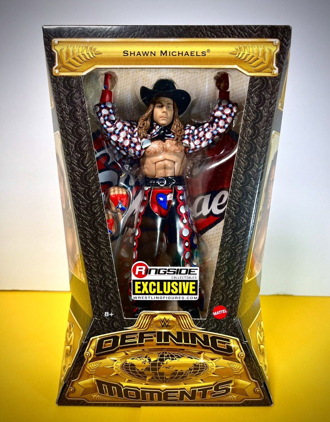 2023 WWE Defining Moments Figure - SHAWN MICHAELS (Royal Rumble 1997)