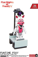 Load image into Gallery viewer, 2017 McFarlane: Five Nights at Freddy&#39;s - Funtime Foxy - Stage Left Set (38 Pcs)