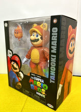 Load image into Gallery viewer, 2023 JAKKS The Super Mario Bros. Movie - TANOOKI MARIO Action Figure