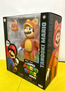 2023 JAKKS The Super Mario Bros. Movie - TANOOKI MARIO Action Figure