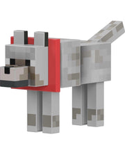 Load image into Gallery viewer, 2023 Mattel Minecraft - DIAMOND LEVEL WOLF Collector Figure