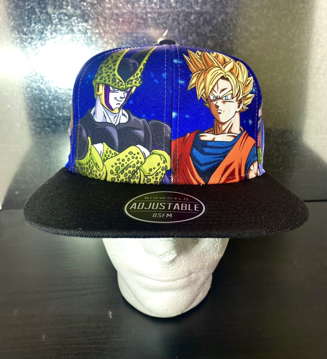 BioWorld Dragon Ball Z Cell Saga Character Adjustable Snapback Hat O Florida Toy Store