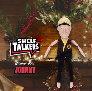 2023 JAKKS Shelf Talkers - Cobra Kai - JOHNNY LAWRENCE 12" Talking Doll