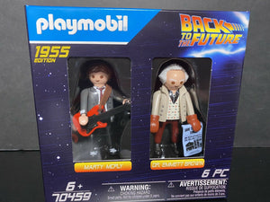 Playmobil Back to the Future DuoPack Marty McFly / Dr. Emmet (70459) - NEW