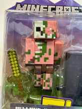 Load image into Gallery viewer, 2022 Minecraft Build-a-Portal Action Figure: ZOMBIFIED PIGLIN (BROKEN PLASTIC)