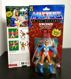 2022 Mattel - Masters of the Universe 5.5” Retro Action Figure: SORCERESS