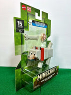 2023 Minecraft 15th Anniversary Build-a-Portal Figure: TAMED WOLF (w/ Bone)