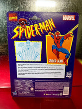 Load image into Gallery viewer, 2022 Hasbro Marvel Comics Legends Series Retro Figure: SPIDER-MAN (Cell Shaded)