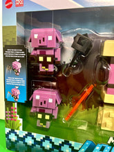 Load image into Gallery viewer, 2023 Minecraft Legends - Nether Invasion Playset (w/ Portal Guard Attack Action)