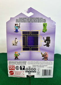 2022 Minecraft Build-a-Portal Action Figure: STEVE (w/ Iron Sword)