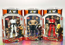 Load image into Gallery viewer, AEW x Street Fighter- KENNY OMEGA (Akuma), MATT &amp; NICK JACKSON (Ryu &amp; Ken) Pack!