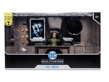 Load image into Gallery viewer, 2023 McFarlane Gold Label - The Dark Knight - The Joker Interrogation Room Set