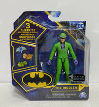 Load image into Gallery viewer, NEW 2020 Spin Master DC - The Caped Crusader 4in Figure: RIDDLER (1st Edition)