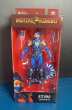 Load image into Gallery viewer, 2020 McFarlane Toys Mortal Kombat Action Figure: KITANA (Edenian Blue)