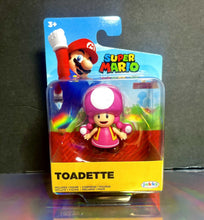 Load image into Gallery viewer, 2022 JAKKS Pacific World of Nintendo Mini 2.5&quot; Action Figure: TOADETTE