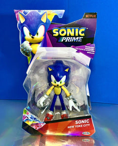 2023 JAKKS Pacifc Sonic Prime [Netflix] Figure: SONIC (New Yoke City)