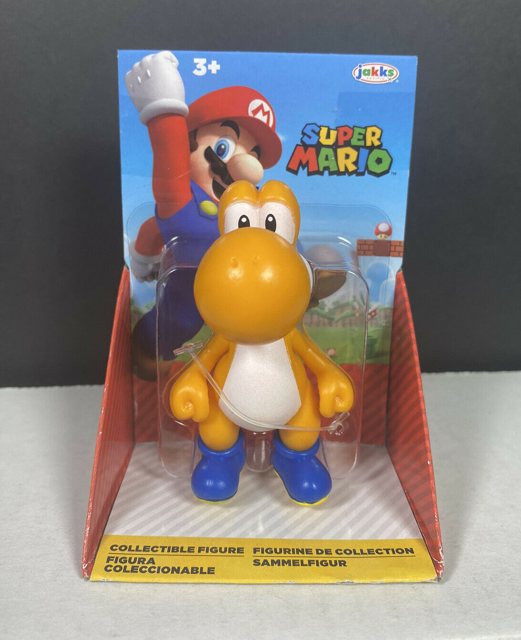 2021 JAKKS Pacific World of Nintendo 2.5” Figure: ORANGE YOSHI