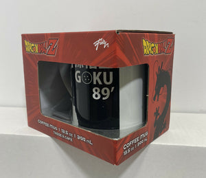 Dragon Ball Z GOKU 89' Black & White Large Coffee Mug (13.5 oz)