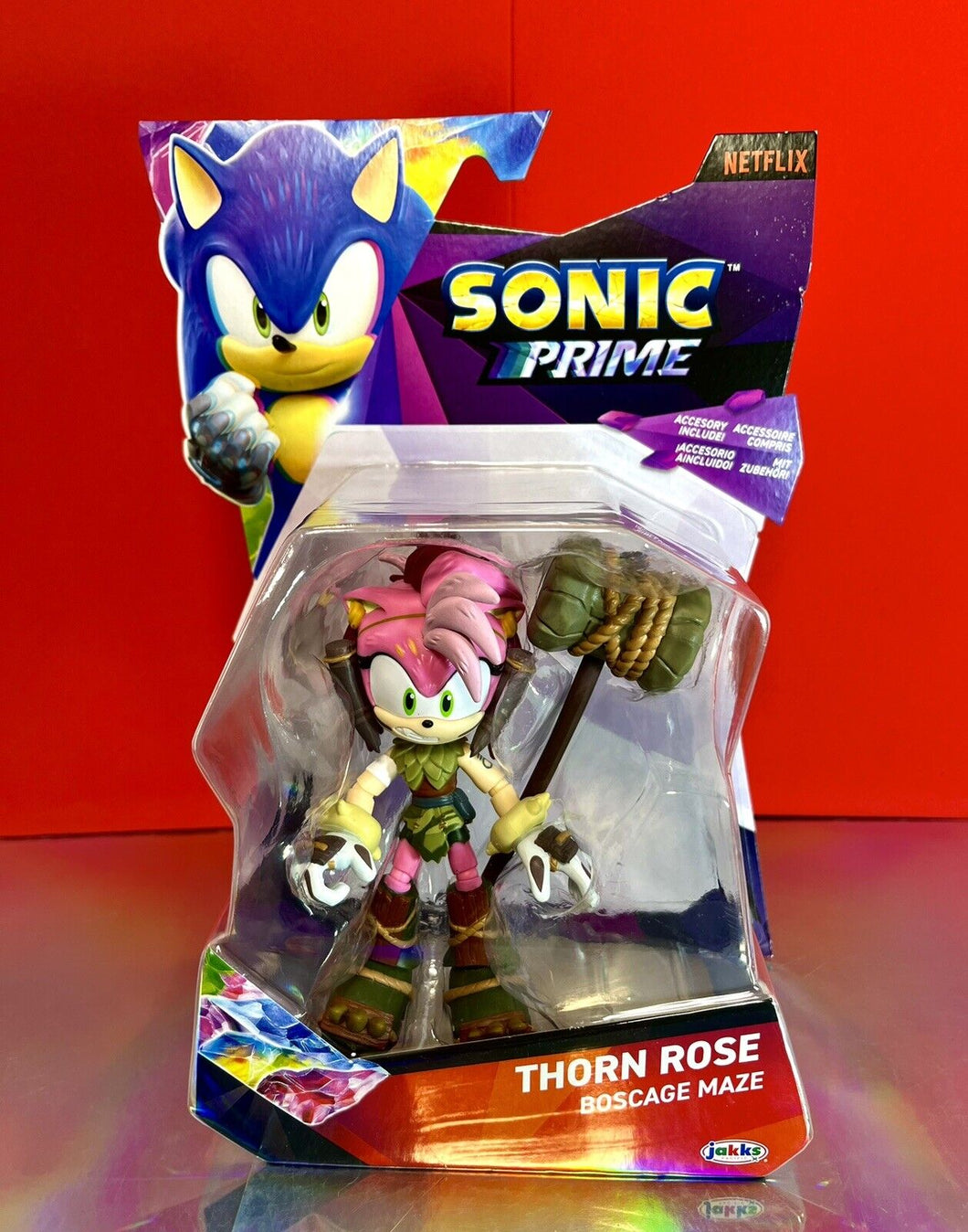 2023 JAKKS Pacifc Sonic Prime [Netflix] Figure: THORN ROSE (Boscage Maze)