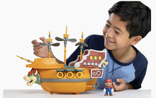 Load image into Gallery viewer, 2021 JAKKS Pacific Super Mario - Deluxe Bowser’s Airship Playset